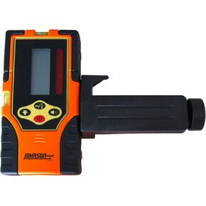 جونسون Level & Tool 40-6715 كاشف ليزر على الوجهين مع مشبك لليزر الدوار ذو الشعاع الأحمر، شعاع أحمر، 1 كاشف ليزر، برتقالي in Kuwait