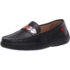 Marc Joseph New York Unisex-Child Leather Made in Brazil Heart Detail Penny Driver Loafer in Kuwait