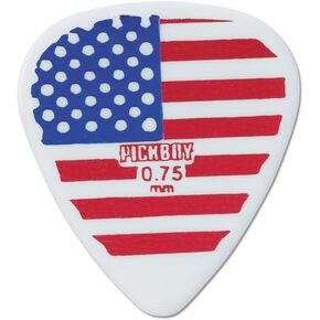 Pickboy Flag, USA Flag, Large, Celltex, 0.75mm, 10 picks