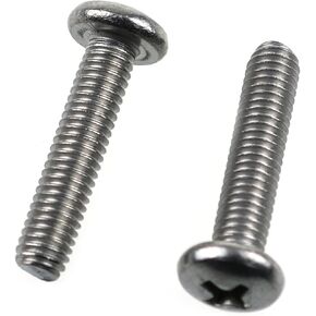 C75 Polaris Vac Sweep Screw 10pcs C75 10-32 Thread by 7/8-Inch Cross Recessed Pan Head Screws Phillips Screws