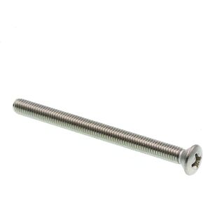 Prime-Line 9010922 Machine Screw, Oval Head Phillips, #10-32 X 2-1/2 in, Grade 18-8 Stainless Steel, Pack of 20