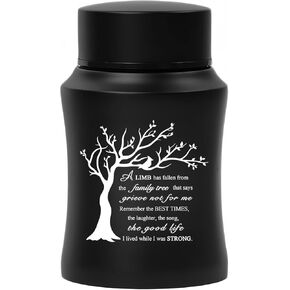 4.5 Inchs Small Urn for Ashes Stainless Steel Mini Urn CremationUrn for Ashes Small urn Memorial Keepsake Urn Ashes Holder for Family & Loved Ones