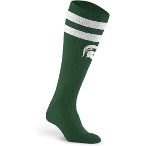 For Bare Feet NCAA Cozy Feather Compression Varsity Stripe Team Color