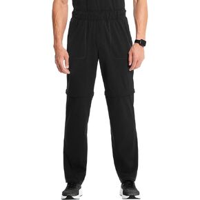 Infinity Cherokee Men's Mid Rise Straight Leg Convertible Zip Off Shorts Design/Pant with 3 Pockets IN202A