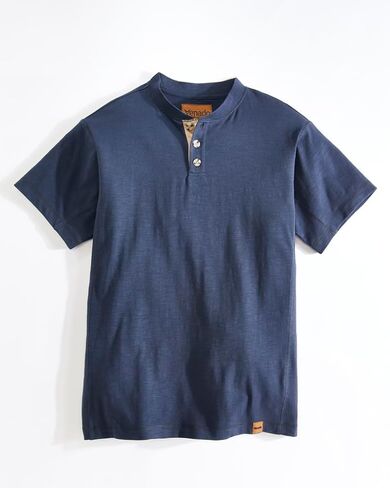 Venado Premium Short Sleeve Henley Shirt for Men - Mens Henley with Stretch Cotton in Saudi Arabia