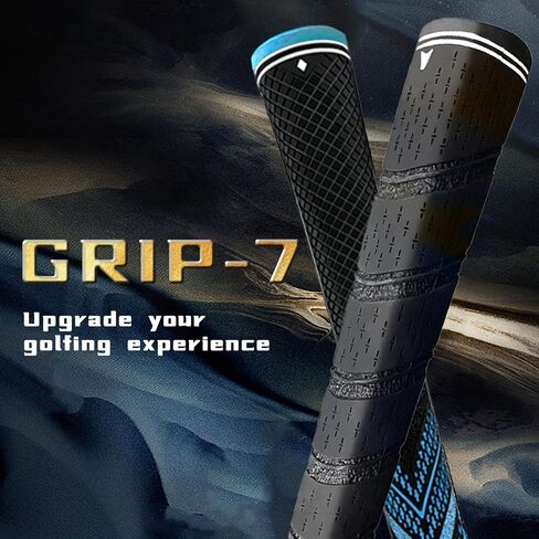 مقابض جولف ياماتو مع 15 شريطًا مطورة، 12 حزمة من مقابض حديد الجولف وقبضة مضرب للرجال، مقابض نادي الجولف متوسطة الحجم المثالية للرجال in Kuwait