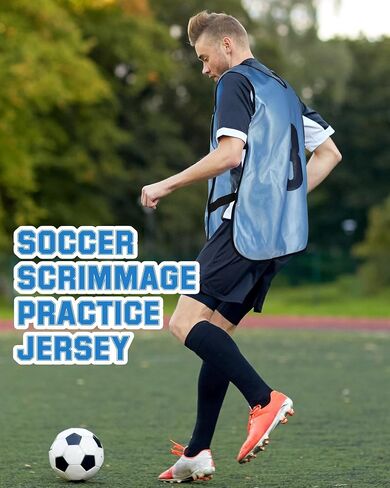 Suhine 48 Pcs Soccer Penny for Sports Assorted Colors Soccer Scrimmage Vests Team Practice Jersey for Adults Kids in Saudi Arabia