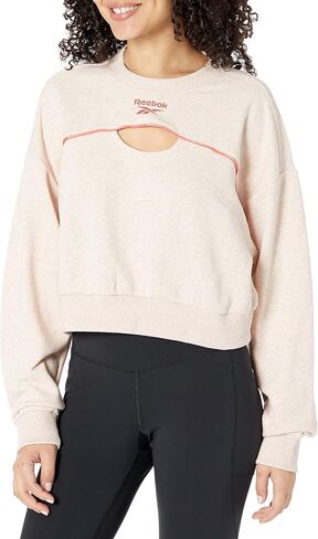Reebok Women's Crop Crewneck Sweatshirt in Saudi Arabia