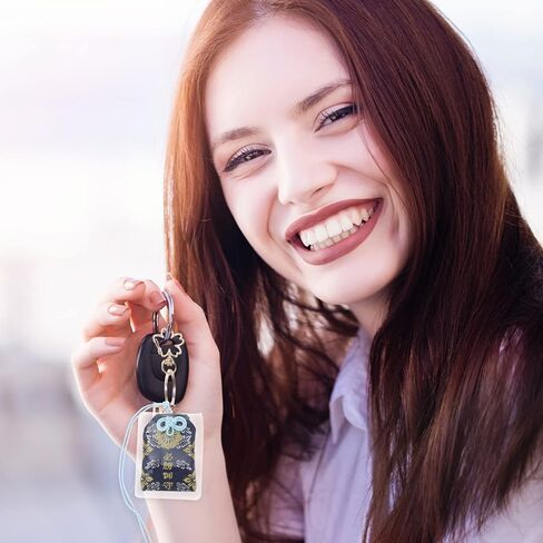 Gadpiparty اليابانية Omamori الكيس محظوظ تميمة سحر حظا سعيدا سيارة معلقة زخرفة حقيبة الحظ قلادة حلقة رئيسية للتعليم الصحي الحب النجاح السلامة المرورية الوردي in Saudi Arabia