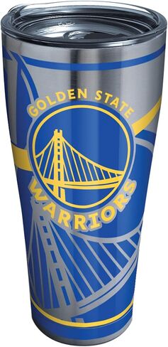 Tervis Triple Walled NBA Golden State Warriors Insulated Tumbler Cup Keeps Drinks Cold & Hot, 30oz - Stainless Steel, Paint in Saudi Arabia