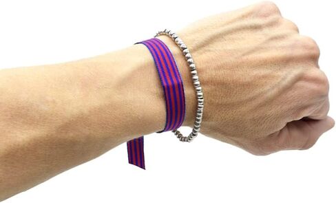 BDM Unisex Braided Thread Barcelona Football Bracelet for Men or Women. an Ideal Gift Team fans in Kuwait