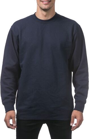 Pro Club Men's Heavyweight 13oz Crew Neck Fleece Pullover Sweatshirt in Saudi Arabia