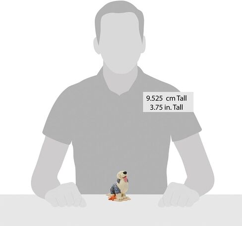 Enesco Disney Traditions by Jim Shore The Little Mermaid Max the Dog Miniature Figurine- Resin Hand Painted Collectible Decorative Mini Figurines Home Decor Room Shelf Collection Statue Gift, 3.5 Inch in Saudi Arabia