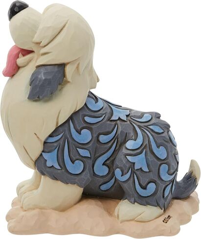 Enesco Disney Traditions by Jim Shore The Little Mermaid Max the Dog Miniature Figurine- Resin Hand Painted Collectible Decorative Mini Figurines Home Decor Room Shelf Collection Statue Gift, 3.5 Inch in Saudi Arabia