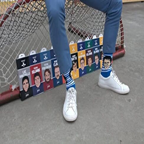 Major League Socks - Philadelphia Flyers - Various Players - Hockey Fan Gift, Unisex, One Size (7-13) Collectible Merchandise in Saudi Arabia