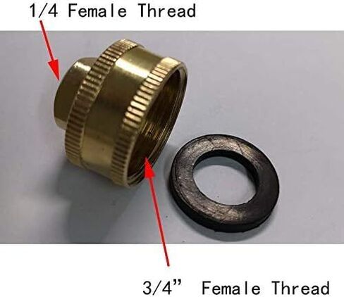 هيكل فولاذي أسود بمقياس مزدوج لقياس ضغط المياه مع عدسة بولي كربونات، 0-150 رطل لكل بوصة مربعة (0-1.0 ميجا باسكال)، شاشة عرض قرص 2-1/2 بوصة، دقة -3-2-3%، خرطوم حديقة دوار أنثى 3/4 بوصة اتصال. in Kuwait
