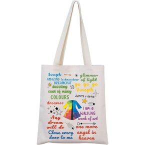 JTATD Tote Bag J Musical Theatre Tote J Musical Merch J Quote
