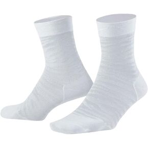 Nike 2-Pack Sheer Training Crew Womens Athletic Socks Size M, Color: Grey-Grey