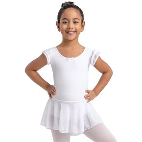 فستان Capezio للفتيات بأكمام مرفرفة