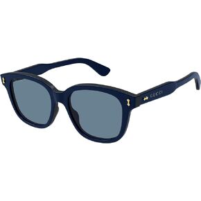 Gucci GG1264S 002 Sunglasses Men's Blue/Blue Square Shape 52mm