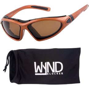 WYND Blocker Vert Motorcycle & Boating Sports Wrap Around Polarized Sunglasses
