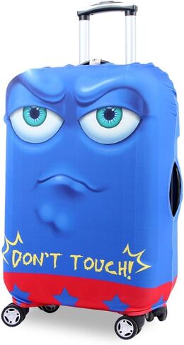 مايوسوتيس 510 غطاء حماية للامتعة بتصميم لطيف ثلاثي الابعاد مقاس 18-32 انش M (23 انش - 26 انش) لا تلمس in Kuwait