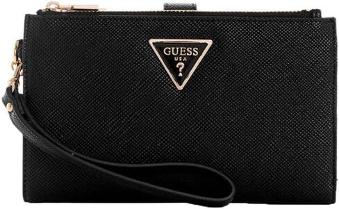 محفظة نسائية من GUESS Laurel بسحاب مزدوج in Saudi Arabia