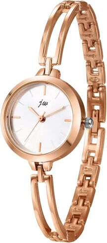 Avaner Women's Bracelet Wrist Watches Ultra Slim Rhinestones Analog Quartz Watches for Ladies Girls in Saudi Arabia