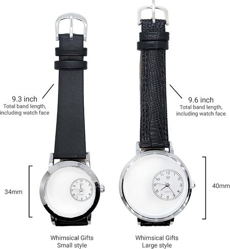 هدايا غريبة الأطوار ساعة مضيفات طيران ثلاثية الأبعاد | لمسة نهائية ذهبية أو فضية كبيرة | الجدة الممتعة الفريدة | مصنوع يدويًا في الولايات المتحدة الأمريكية in Kuwait