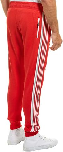 Superdry Men's Combat Sport Track Pants, Red, Small in Kuwait