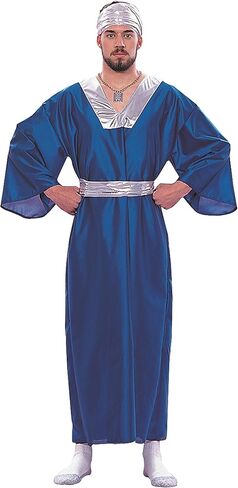 RG Costumes Men's One Size Rg Wiseman Adult Biblical Costume, Blue/Silver, Blue/Silver, One size in Kuwait