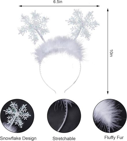 عيد الميلاد بريق ندفة الثلج عقال الأزرق سباركلي ستار توتو تنورة عيد الميلاد اللباس زي مجموعة عيد الميلاد حزب ندفة الثلج موضوع حزب تأثيري حلي الملحقات in Kuwait