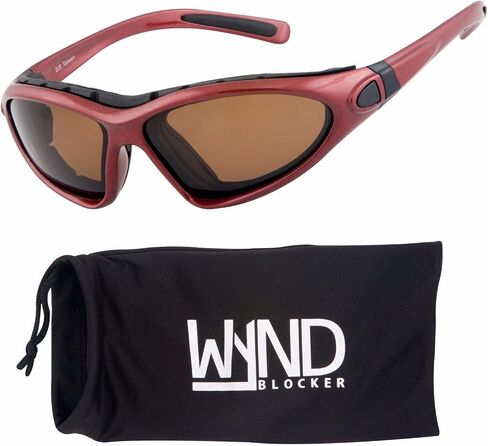 نظارات شمسية مستقطبة من WYND Blocker Vert للدراجات النارية والقوارب الرياضية in Kuwait