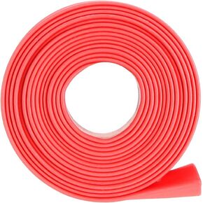 uxcell Heat Shrink Tubing 7mm Dia 11mm Flat Width 1m 2:1 Heat Shrink Tube Wire Wrap Red