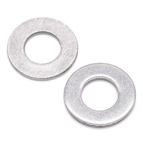 Glvaner 3/4" Stainless Steel Flat Washers 13/16" ID, 1-1/2" OD, 0.16" Thick (10 pcs) Stainless Steel 304 Plain Finish Narrow Flat Washer SAE Standard