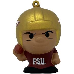 Party Animal NCAA Squeezymates FSU Squeezy Figurine, Team Colors, 2 1/2" Tall