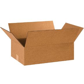 BOX USA 19 x 13 x 6 Corrugated Cardboard Boxes, Flat 19"L x 13"W x 6"H, Pack of 25 | Shipping, Packaging, Moving, Storage Box for Home or Business, Strong Wholesale Bulk Boxes