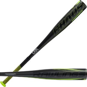 Rawlings | CHAOS Baseball Bat | USA | -12 Drop | 2 5/8" Barrel | 1 Pc. Aluminum
