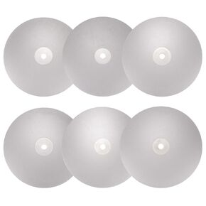 Diamond Flat Lap Disc Set 6" x 1/2" Arbor 1000/1200/1500/2000/2500/3000 Grit Abrasive Wheel Lapping for Grinding Sanding Ceramics, Glass, Stones