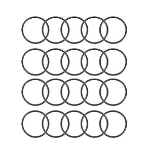 uxcell Nitrile Rubber O-Rings, 26mm OD 23mm ID 1.5mm Width, Metric Sealing Gasket, Pack of 20
