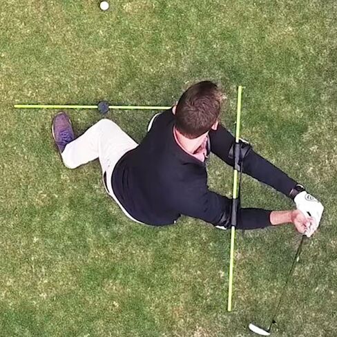SWINGALIGN Golf Swing Trainer - حزمة Swing Align PRO - أدوات تدريب الجولف لتحسين سريع ومضمون. جهاز حاصل على براءة اختراع يعمل على تحسين المحاذاة والاتصال والدوران. مسافة ودقة أفضل. in Saudi Arabia