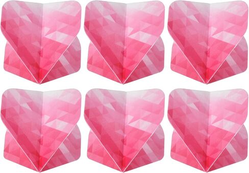 PATIKIL Dart Flights, Pack PET Standard Darts Accessories Replacement Parts for Soft Tip Steel Tip, Geometric Style in Saudi Arabia