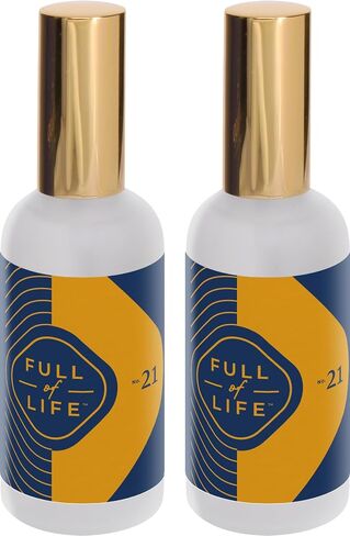 تراب - رقم 21 عنبر وبرغموت - 3.4 أونصة. رذاذ عطري (عبوة من عبوتين) - عطر منزلي عطري مع روائح ترابية من البرغموت العطري والعنبر الدافئ وأخشاب الكشمير in Kuwait