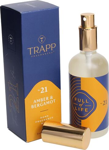تراب - رقم 21 عنبر وبرغموت - 3.4 أونصة. رذاذ عطري (عبوة من عبوتين) - عطر منزلي عطري مع روائح ترابية من البرغموت العطري والعنبر الدافئ وأخشاب الكشمير in Kuwait