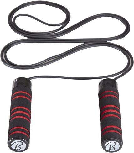 حبل القفز المرجح للياقة البدنية من بالي، أسود/أحمر in Kuwait