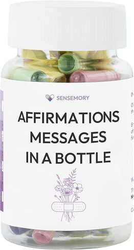 رسالة مكتوبة مسبقًا في زجاجة (التأكيدات)، رسائل تأكيدات إيجابية في زجاجة، رسائل تأكيد للنساء، اليقظة الذهنية، التحفيزية، كلمات هدايا التأكيد، هدايا مدروسة للأم in Kuwait