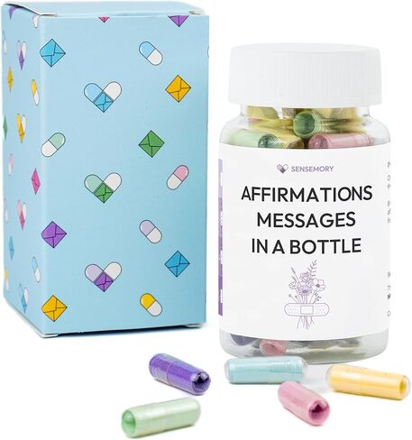 رسالة مكتوبة مسبقًا في زجاجة (التأكيدات)، رسائل تأكيدات إيجابية في زجاجة، رسائل تأكيد للنساء، اليقظة الذهنية، التحفيزية، كلمات هدايا التأكيد، هدايا مدروسة للأم in Kuwait