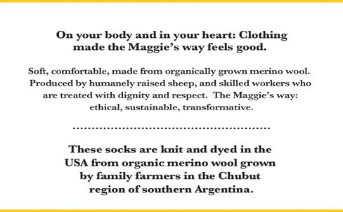 Maggie's Organic Dark Urban Hiker Crew Wool Socks - Moisture Wicking - for Light Workout, Running and Walking in Saudi Arabia