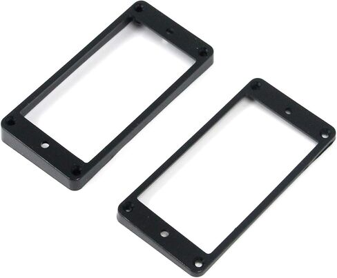 4 قطع من إطار غطاء هامبوكر بيك اب حلقة منحنية للجيتار الكهربائي EPI LP (أسود) in Kuwait