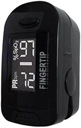 Concord BlackOx Fingertip Pulse Oximeter with Reversible Display, Carrying Case, Lanyard and Protective Cover in Saudi Arabia
